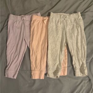 Great Condition! Set of 3 Girls Pants, 12 Months